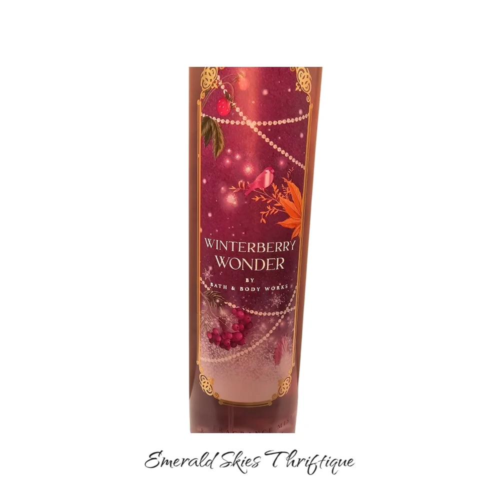 Bath & Body Works Winterberry Wonder‎ Fine Fragrance Spray